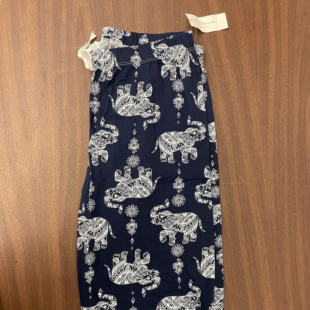 Elephant Flowy Pants (M)